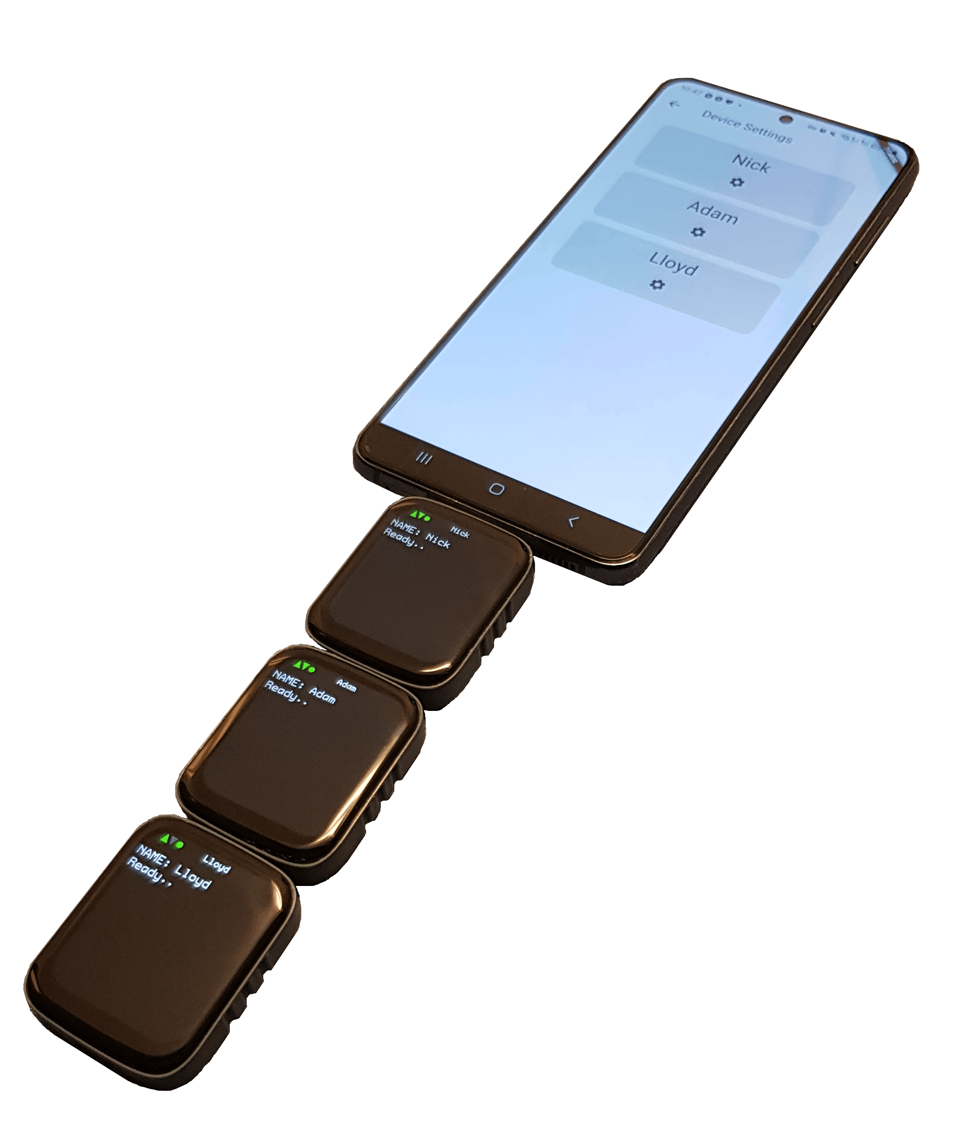 Frostsnap daisy chain